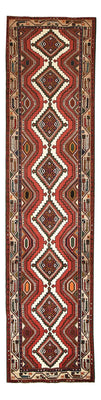 Tapis de couloir Tapis persan - Nomadic - 318 x 73 cm - rouge
