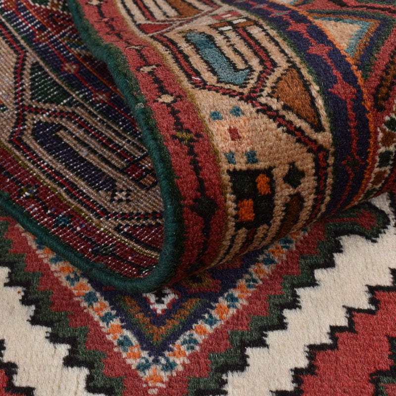 Tapis de couloir Tapis persan - Nomadic - 318 x 73 cm - rouge