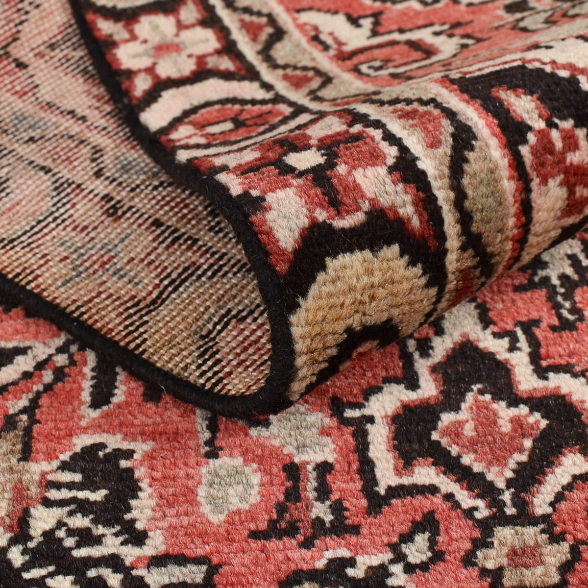 Tapis de couloir Tapis persan - Classique - 323 x 77 cm - rouge clair