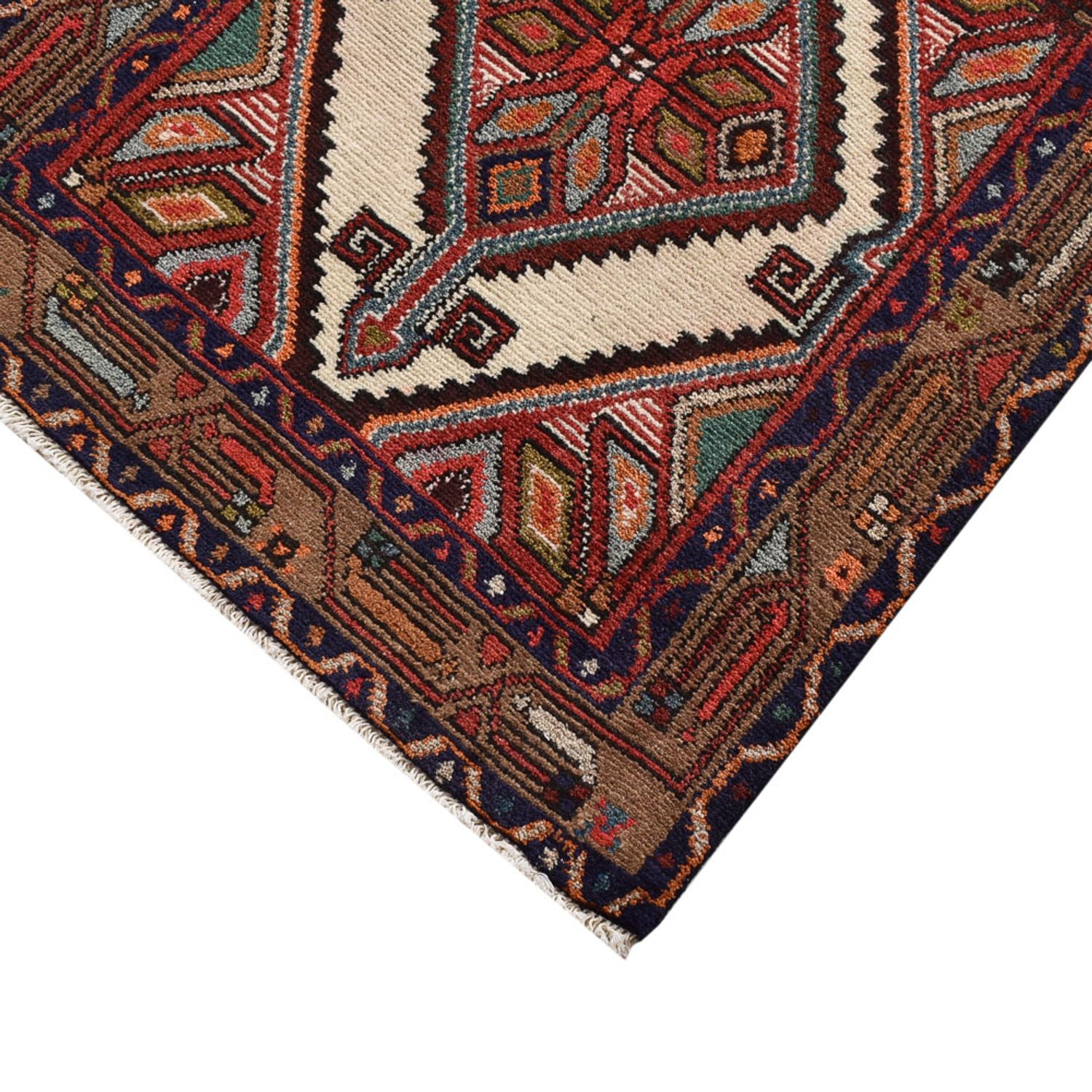 Tapis de couloir Tapis persan - Nomadic - 316 x 75 cm - rouge clair