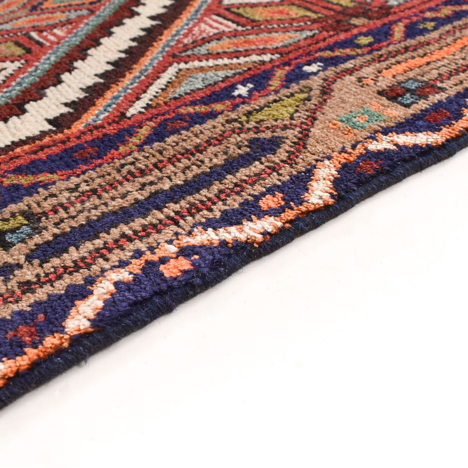 Tapis de couloir Tapis persan - Nomadic - 316 x 75 cm - rouge clair
