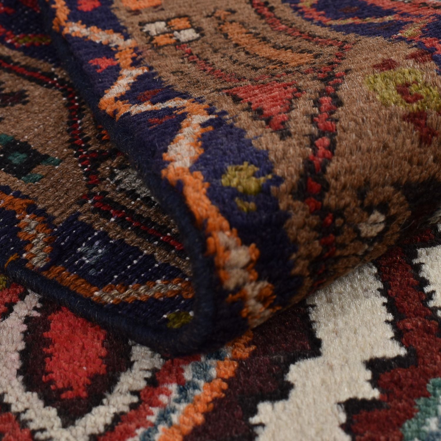 Tapis de couloir Tapis persan - Nomadic - 316 x 75 cm - rouge clair