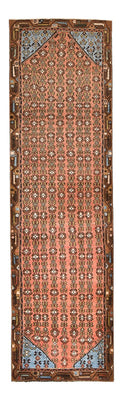 Tapis de couloir Tapis persan - Nomadic - 284 x 80 cm - rouge clair