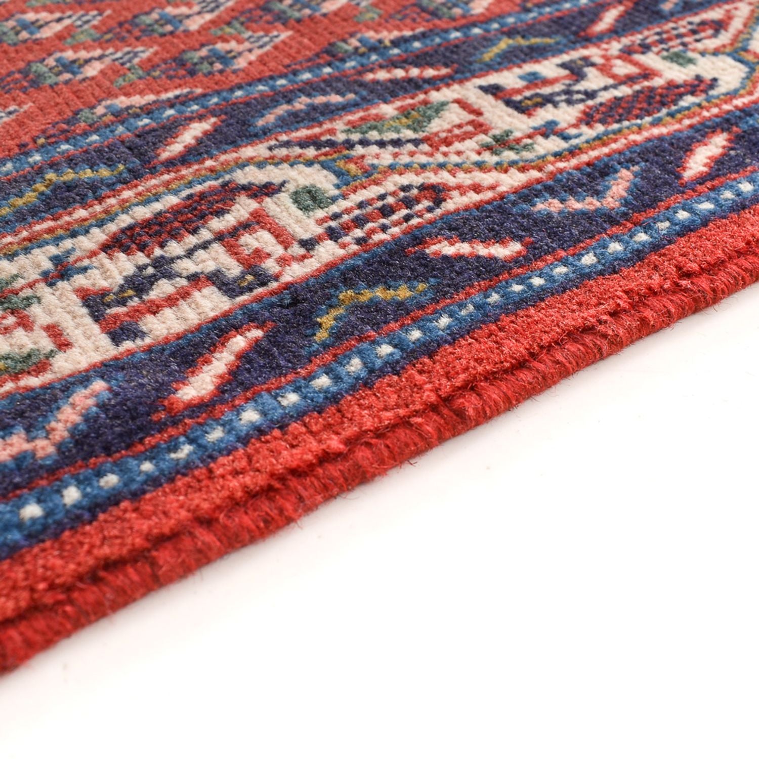 Tapis de couloir Tapis persan - Mir - 318 x 80 cm - rouge