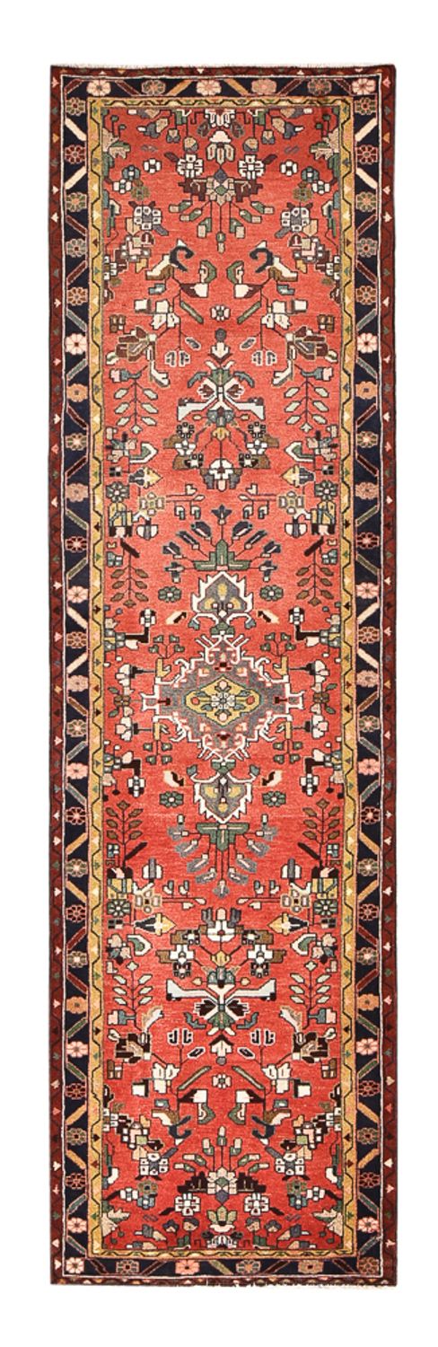 Tapis de couloir Tapis persan - Nomadic - 275 x 75 cm - rouge