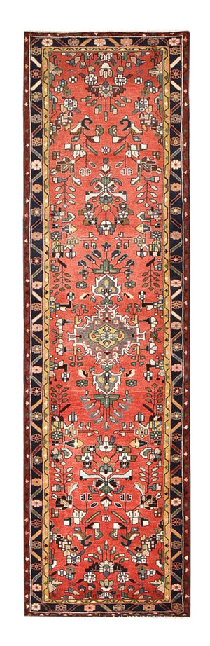 Tapis de couloir Tapis persan - Nomadic - 275 x 75 cm - rouge