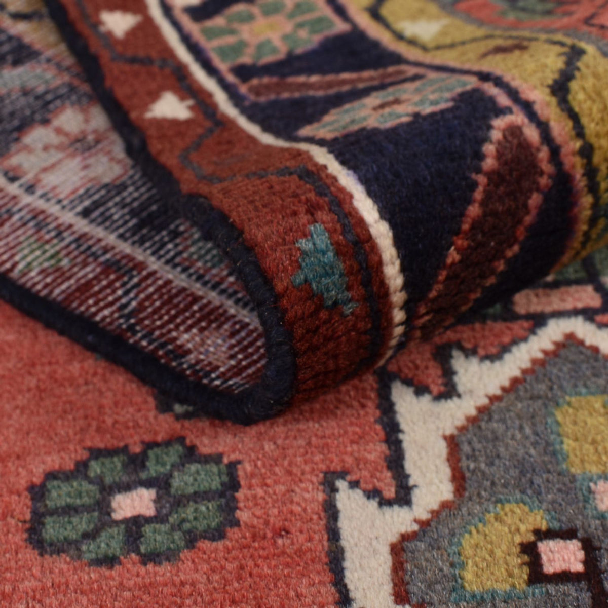 Tapis de couloir Tapis persan - Nomadic - 275 x 75 cm - rouge