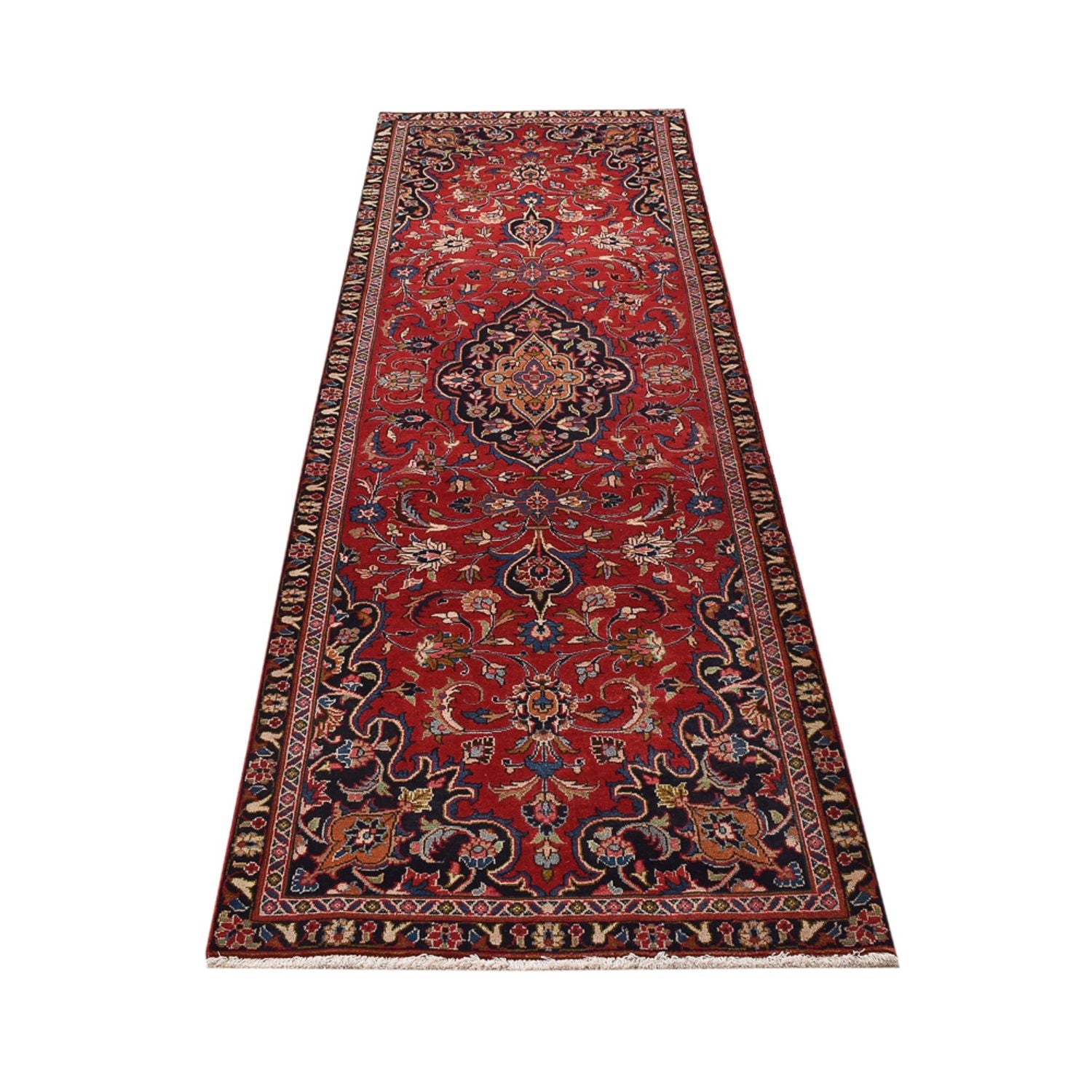 Tapis de couloir Tapis persan - Classique - 269 x 89 cm - rouge