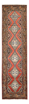 Tapis de couloir Tapis persan - Nomadic - 281 x 75 cm - rouge