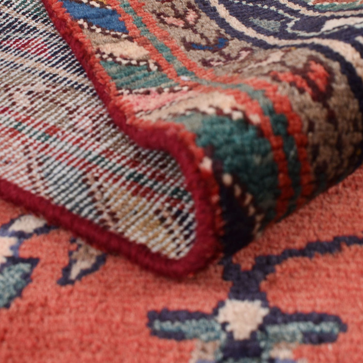 Tapis de couloir Tapis persan - Nomadic - 217 x 85 cm - orange