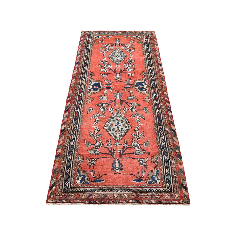 Tapis de couloir Tapis persan - Nomadic - 217 x 85 cm - orange