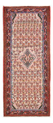 Tapis de couloir Tapis persan - Nomadic - 202 x 86 cm - rouge clair