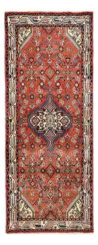 Tapis de couloir Tapis persan - Nomadic - 189 x 70 cm - rouge
