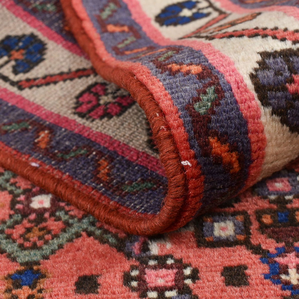 Tapis de couloir Tapis persan - Nomadic - 197 x 71 cm - rouge