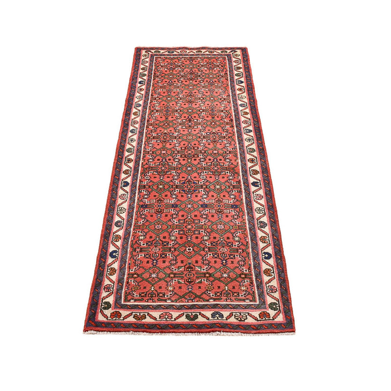 Tapis de couloir Tapis persan - Nomadic - 197 x 71 cm - rouge