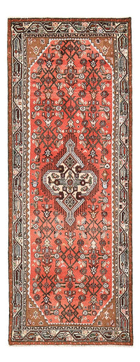 Tapis de couloir Tapis persan - Nomadic - 203 x 74 cm - rouge clair