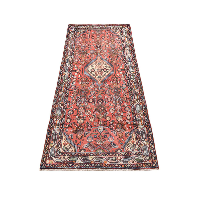 Tapis de couloir Tapis persan - Nomadic - 194 x 77 cm - rouge clair
