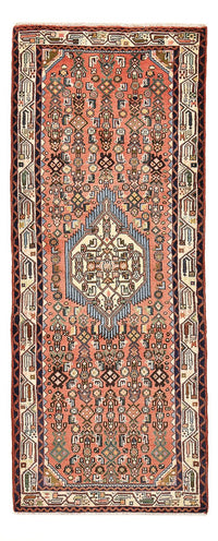 Tapis de couloir Tapis persan - Nomadic - 212 x 80 cm - rouge clair