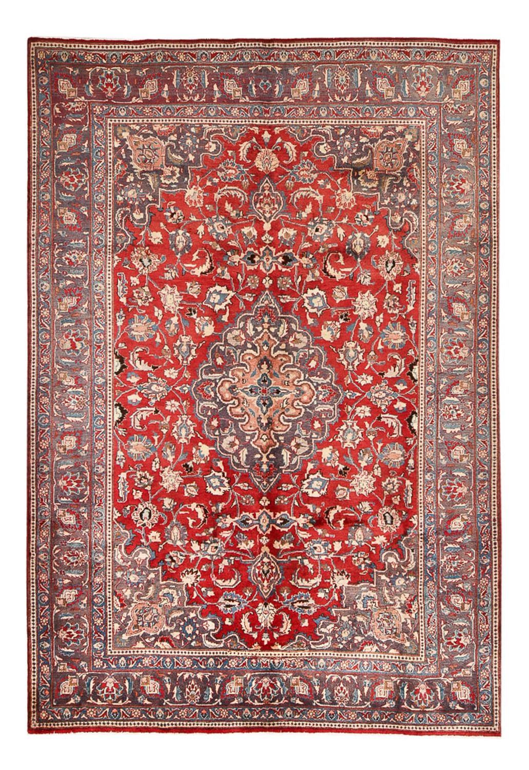 Tapis persan - Classique - 290 x 195 cm - rouge