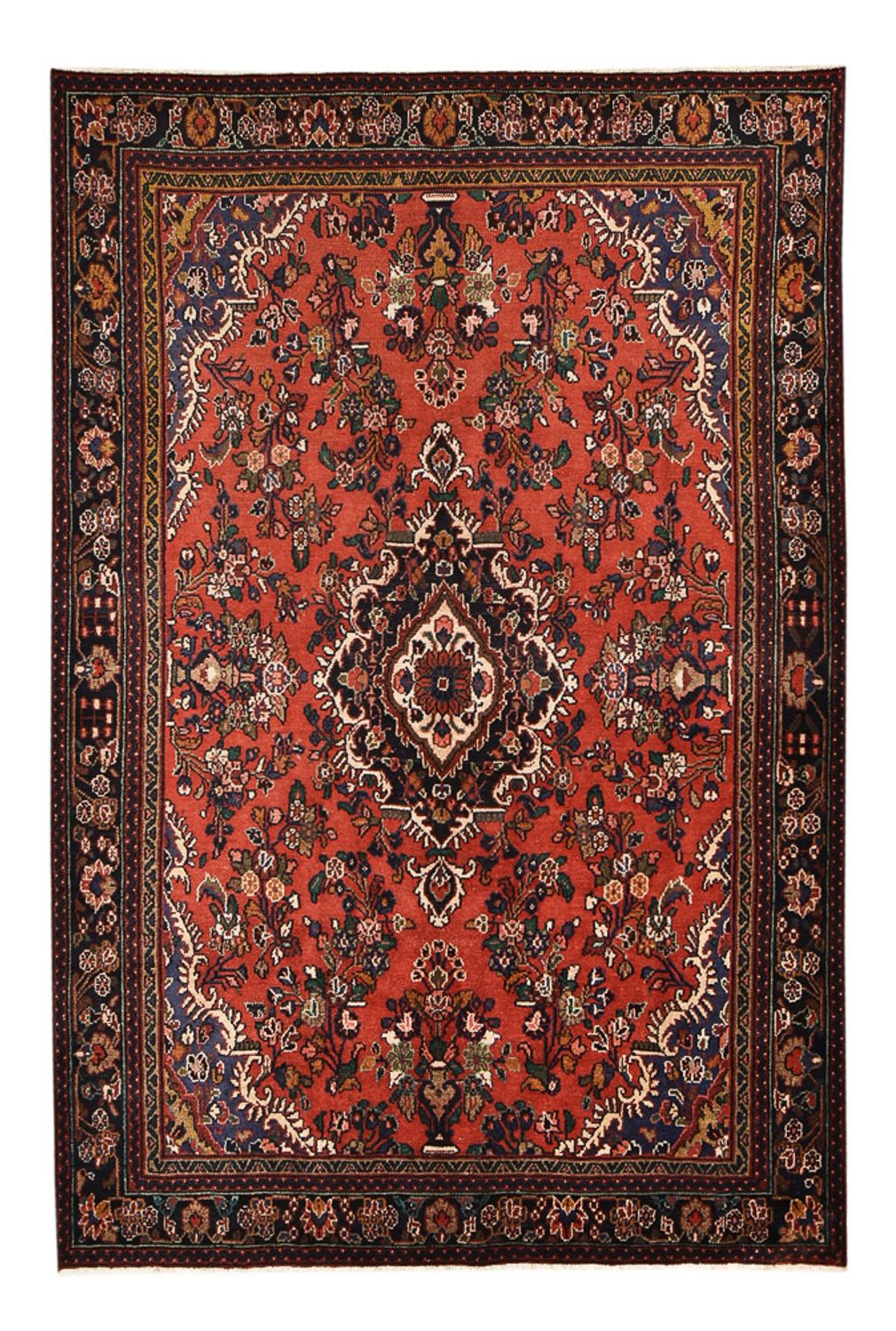 Tapis persan - Classique - 305 x 202 cm - rouge
