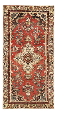 Tapis de couloir Tapis persan - Nomadic - 207 x 104 cm - rouge