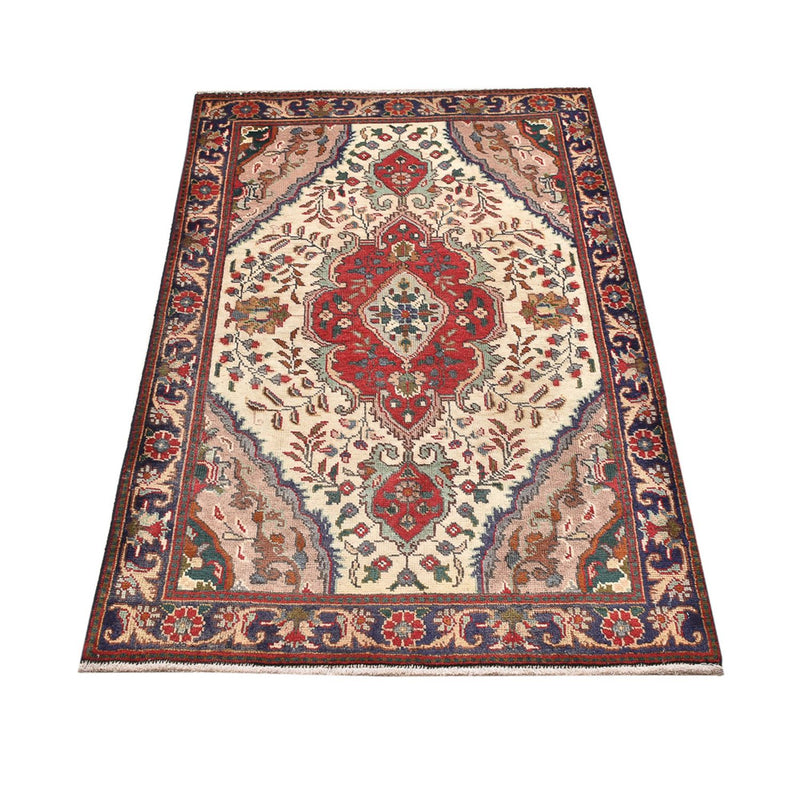 Tapis persan - Tabriz - 149 x 93 cm - beige