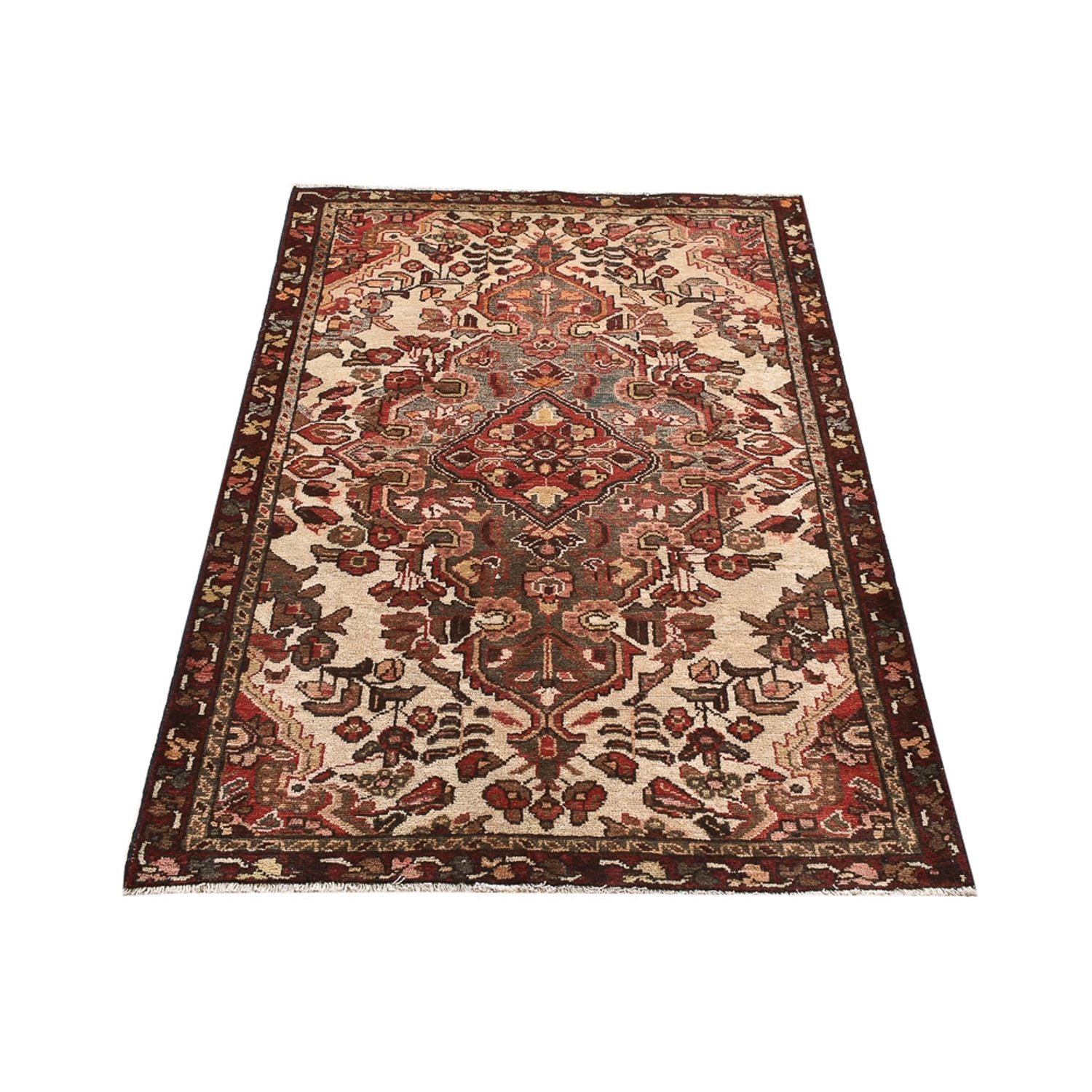 Tapis persan - Nomadic - 150 x 95 cm - multicolore