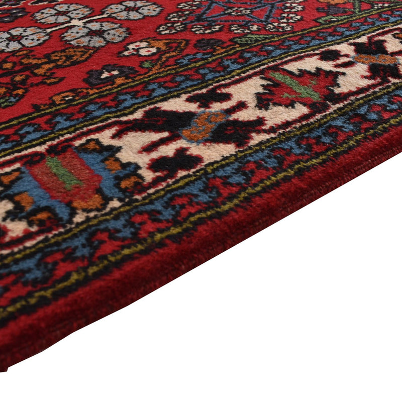 Tapis de couloir Tapis persan - Nomadic - 398 x 122 cm - rouge
