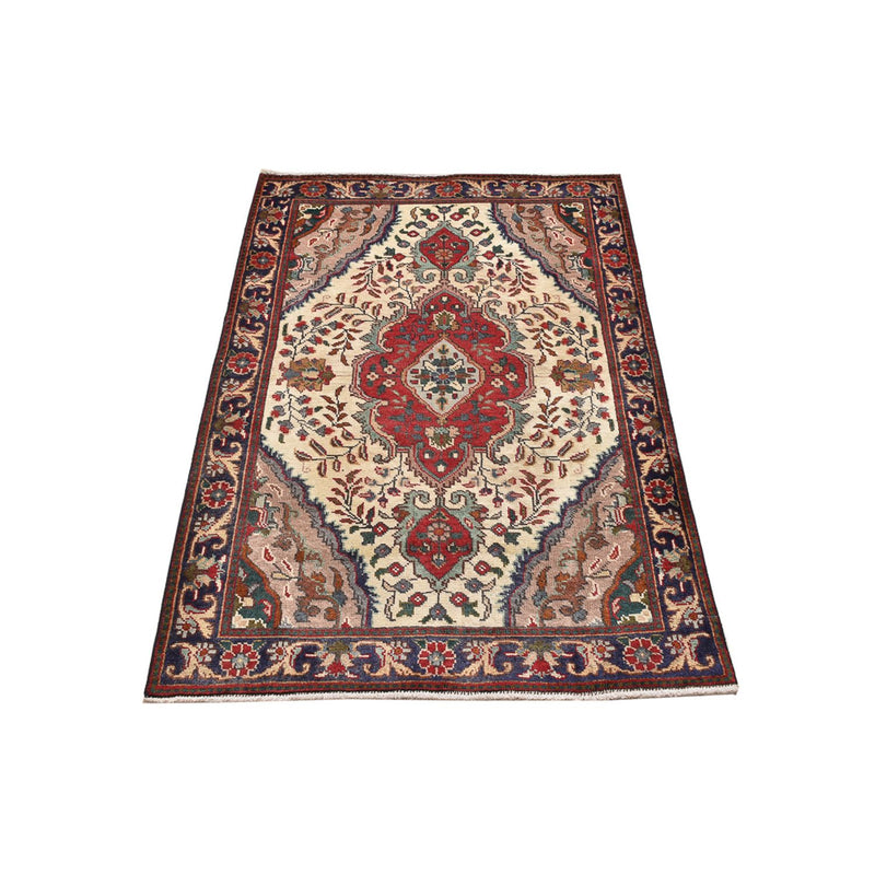 Tapis persan - Tabriz - 150 x 92 cm - multicolore