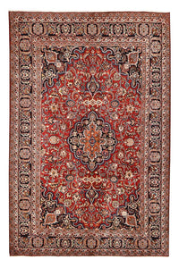Tapis persan - Classique - 295 x 198 cm - rouge