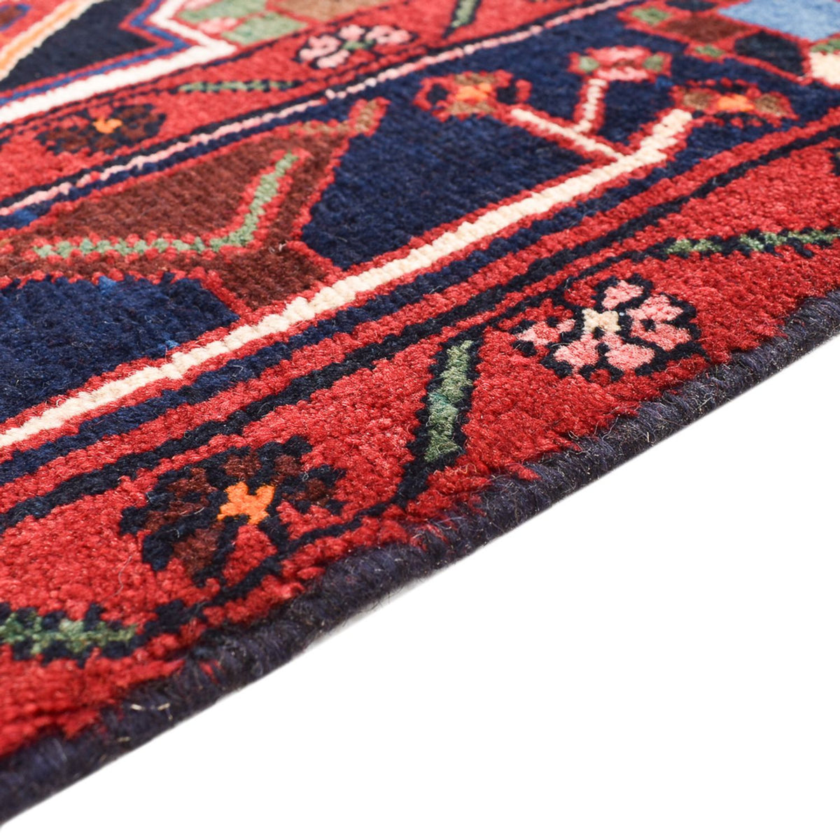 Tapis persan - Nomadic - 210 x 143 cm - multicolore