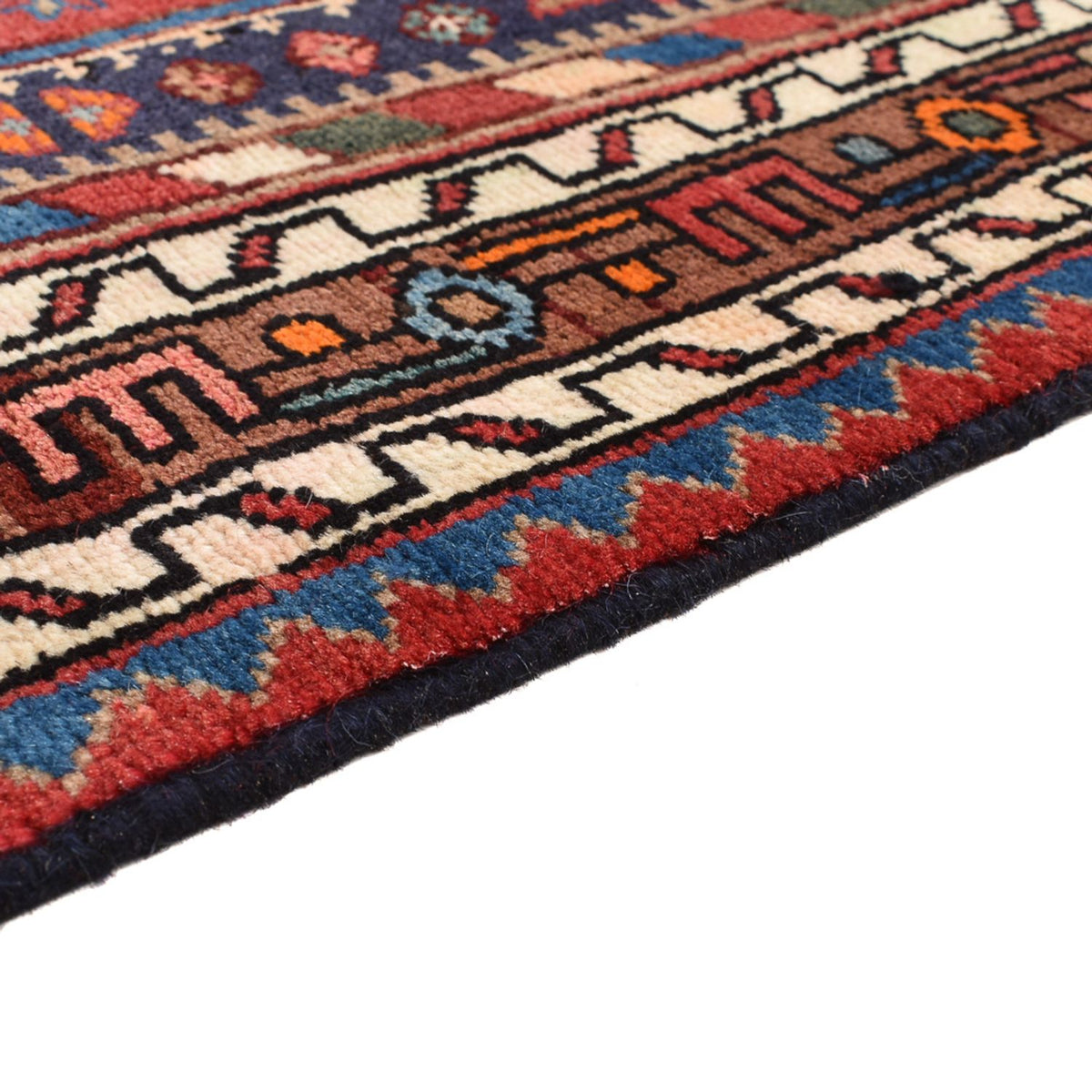 Tapis persan - Nomadic - 145 x 81 cm - multicolore