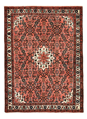 Tapis persan - Nomadic - 149 x 107 cm - rouge clair