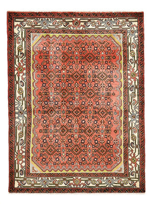 Tapis persan - Nomadic - 148 x 108 cm - rouge clair