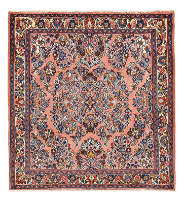 Tapis persan - Classique - 110 x 99 cm - rouge clair
