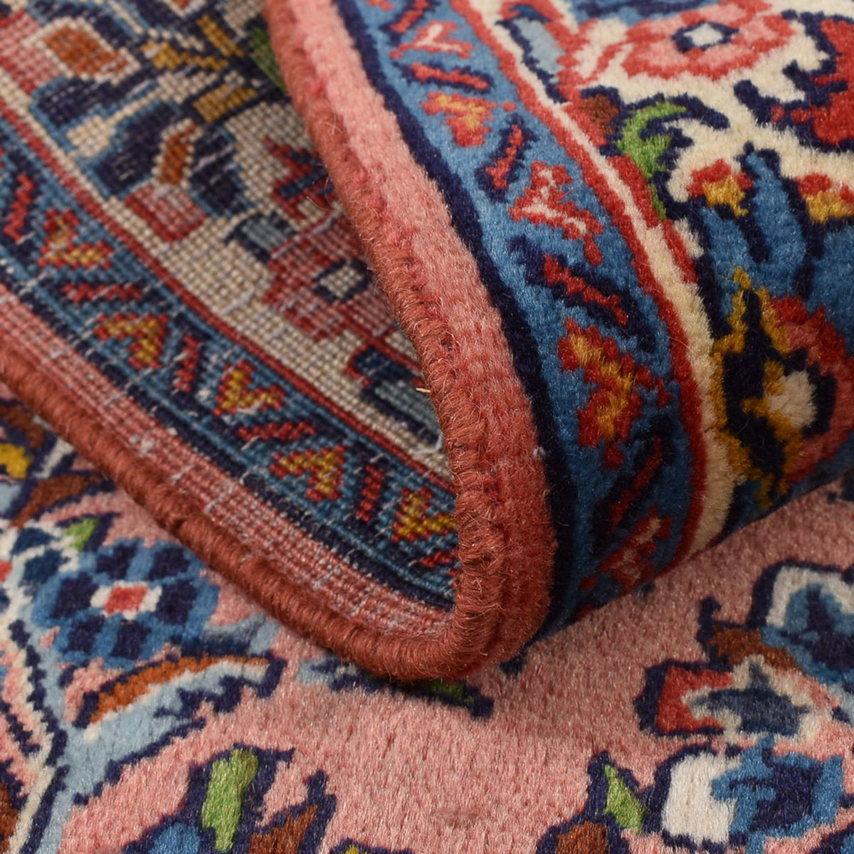 Tapis persan - Classique - 110 x 99 cm - rouge clair