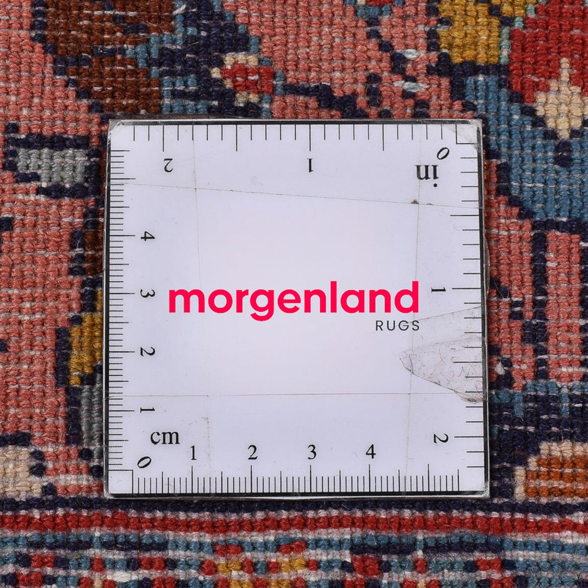 Tapis persan - Classique - 110 x 99 cm - rouge clair