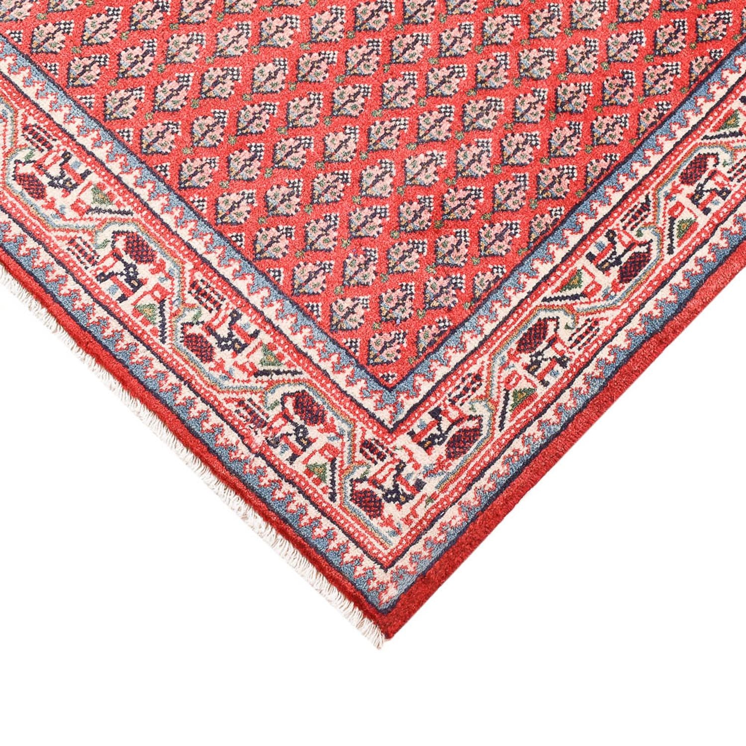 Tapis persan - Mir - 148 x 99 cm - rouge