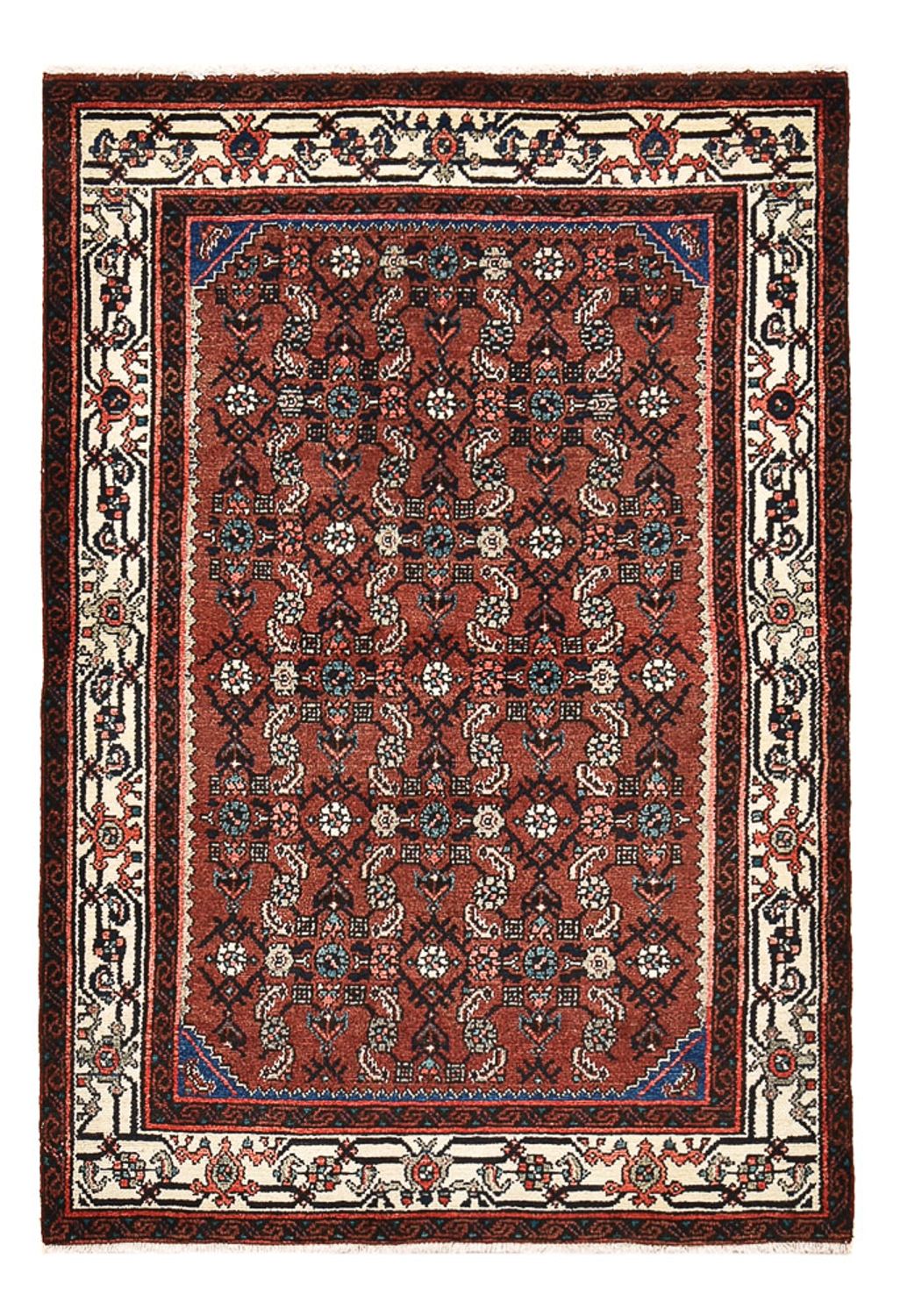Tapis persan - Nomadic - 153 x 100 cm - multicolore