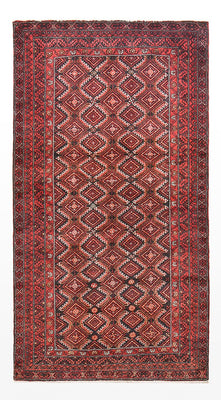 Tapis de couloir Tapis Belutsch - 180 x 93 cm - rouge