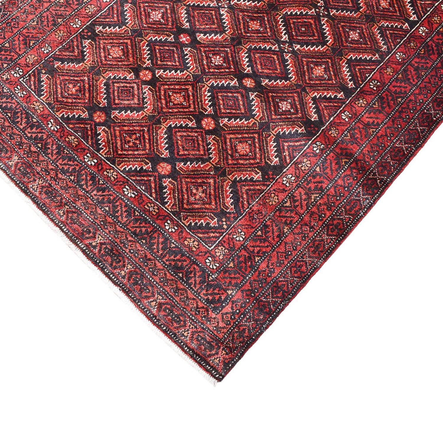 Tapis de couloir Tapis Belutsch - 180 x 93 cm - rouge