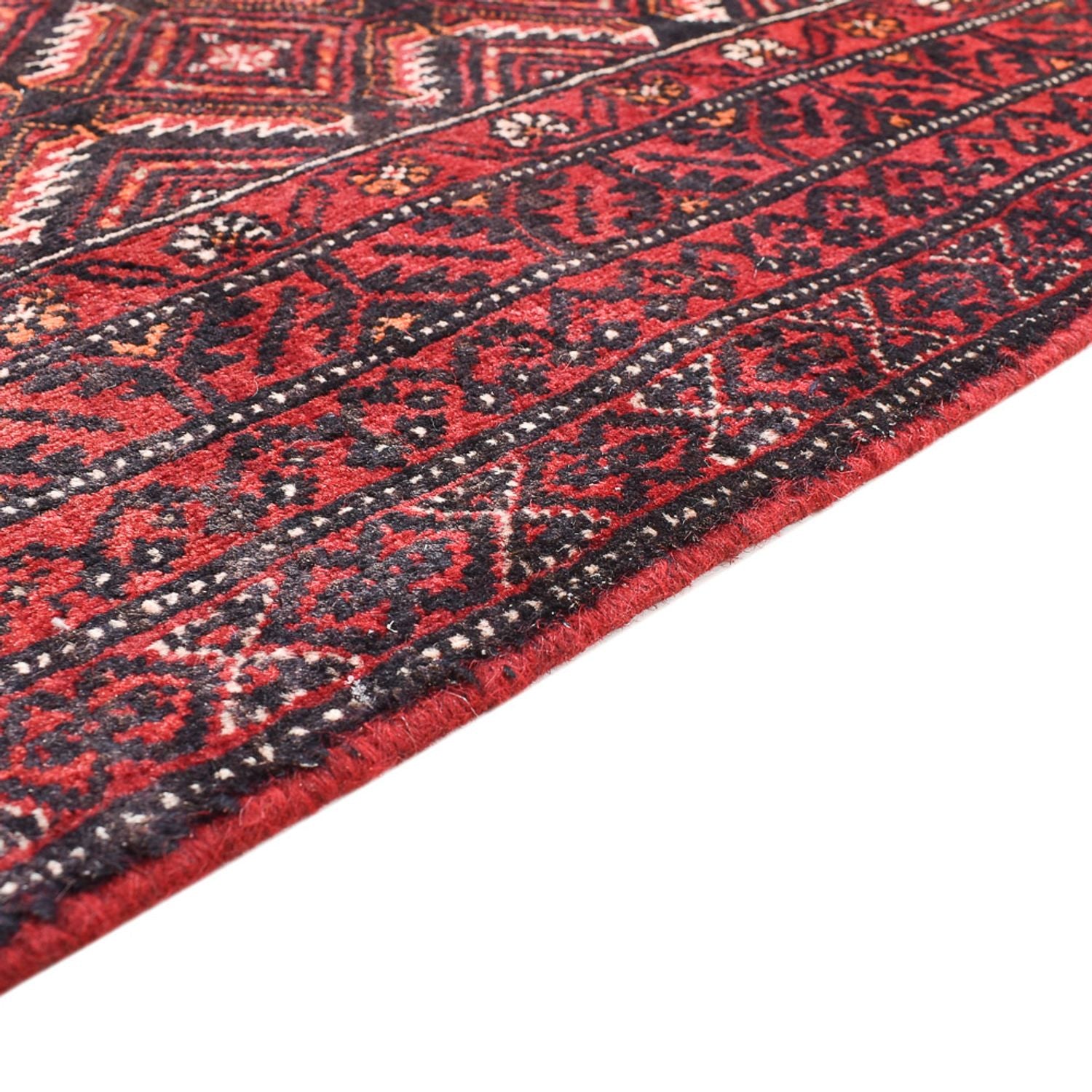 Tapis de couloir Tapis Belutsch - 180 x 93 cm - rouge
