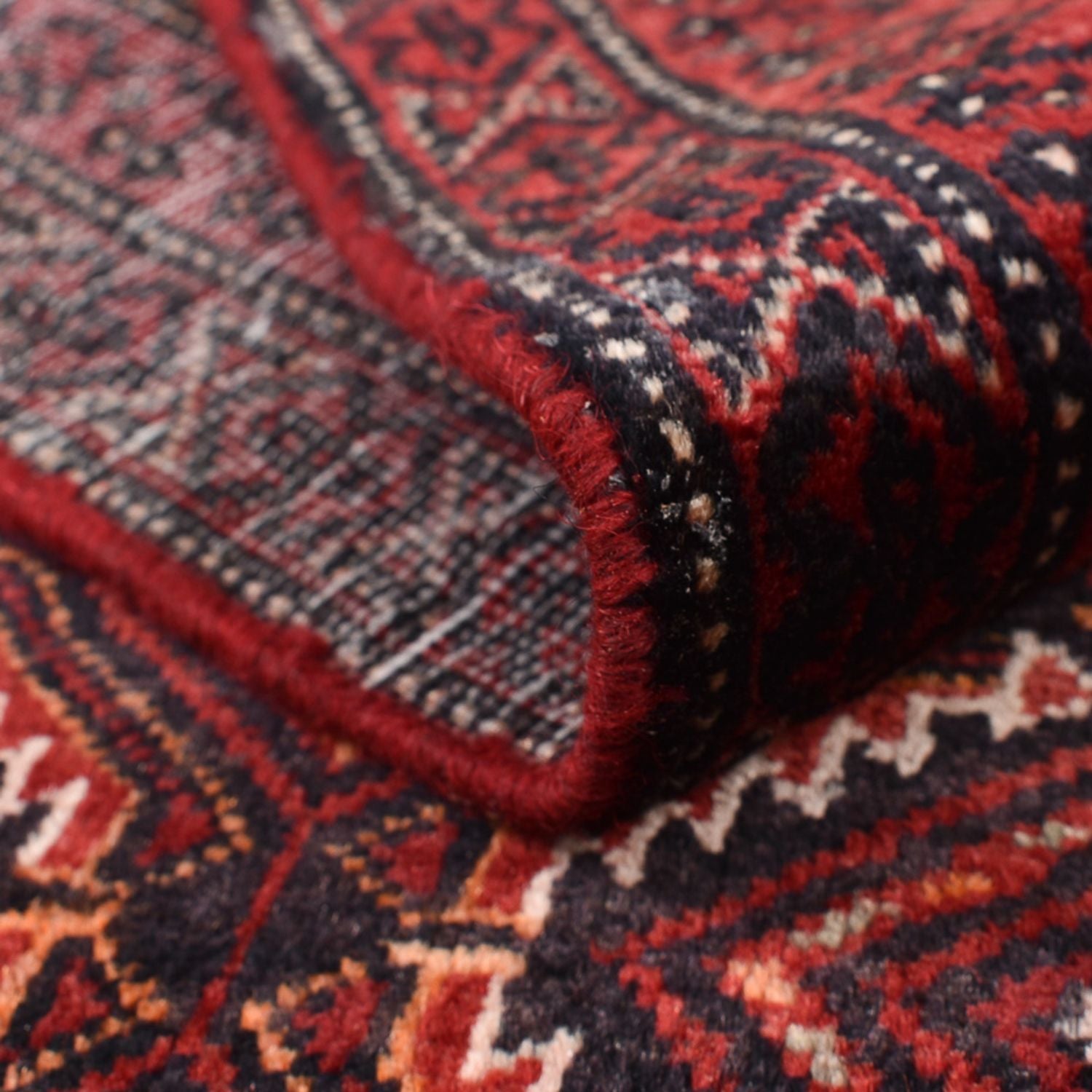 Tapis de couloir Tapis Belutsch - 180 x 93 cm - rouge