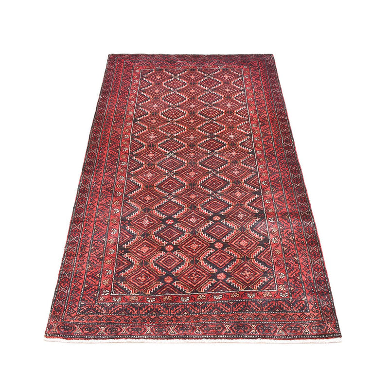Tapis de couloir Tapis Belutsch - 180 x 93 cm - rouge