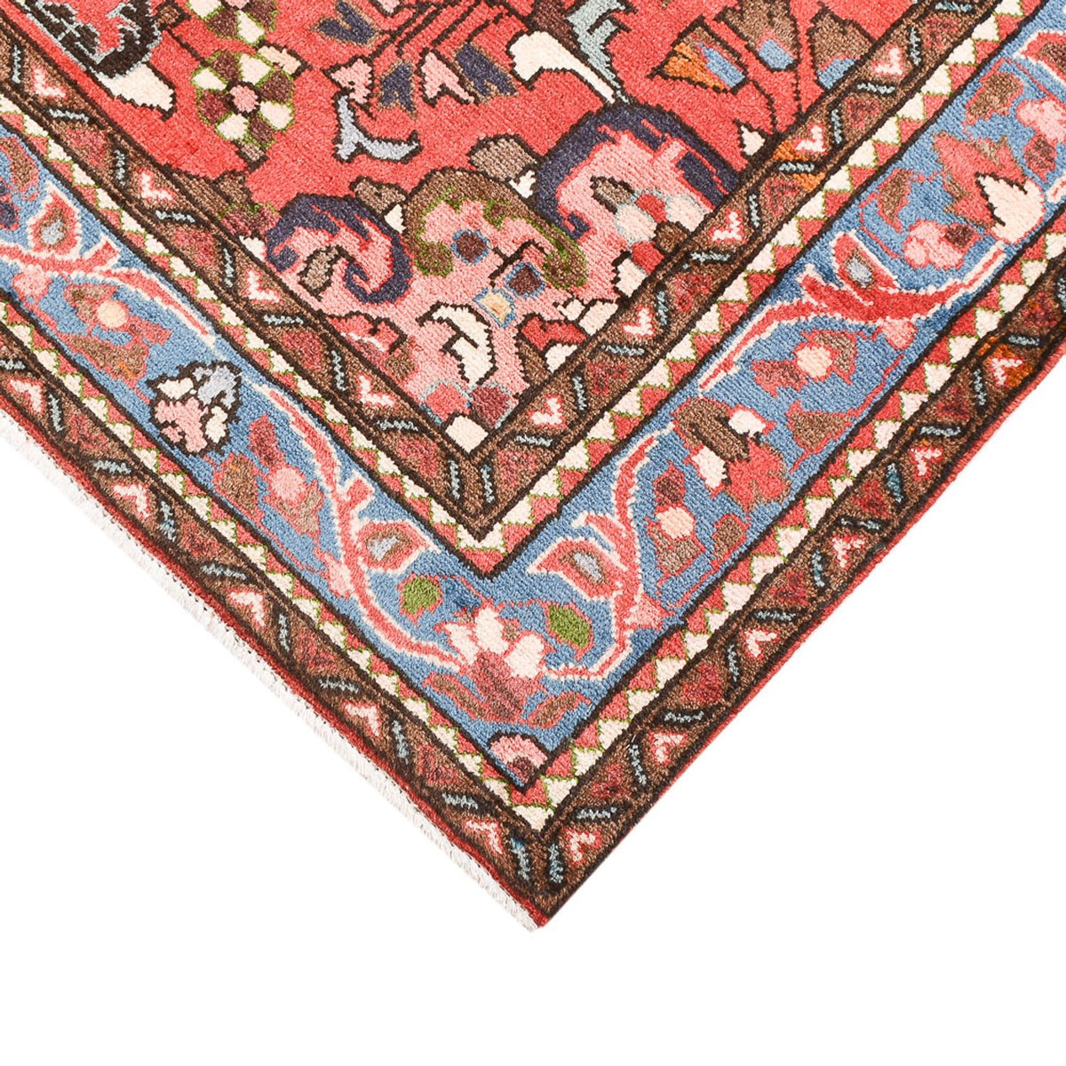 Tapis persan - Nomadic - 157 x 112 cm - rouge