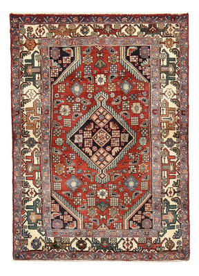 Tapis persan - Nomadic - 151 x 105 cm - rouge