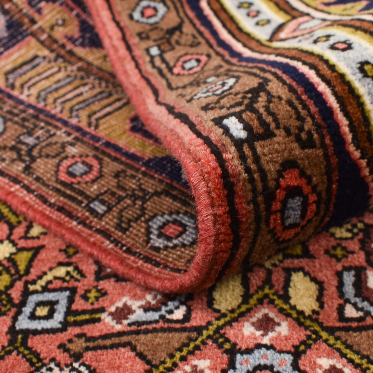 Tapis persan - Nomadic - 160 x 102 cm - rouge clair