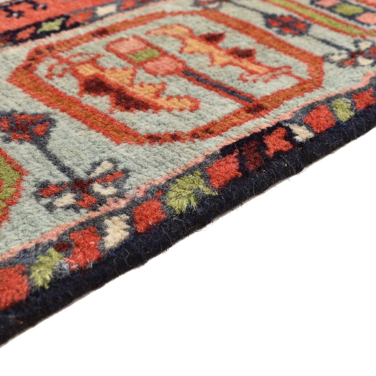 Tapis persan - Nomadic - 145 x 100 cm - multicolore