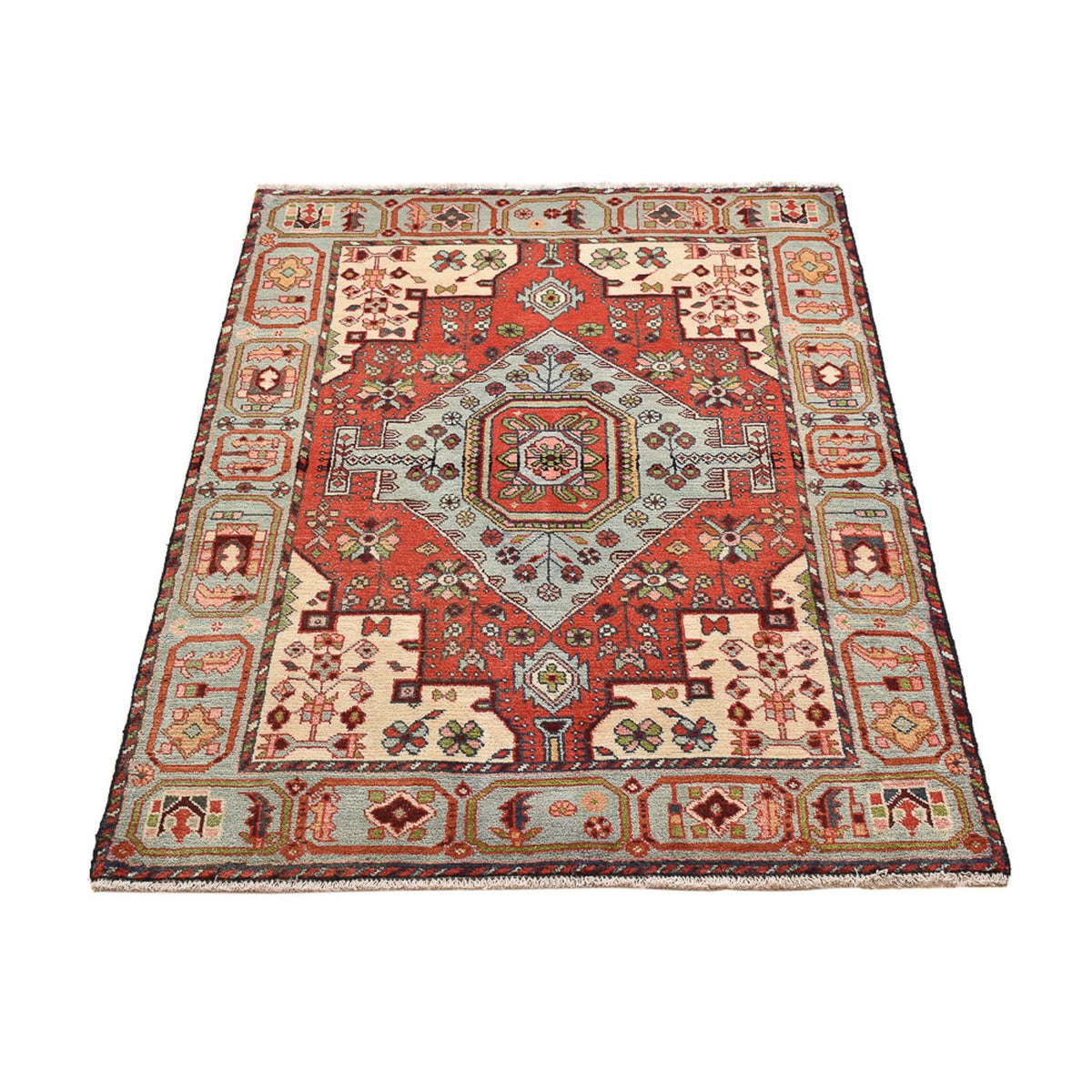 Tapis persan - Nomadic - 145 x 100 cm - multicolore