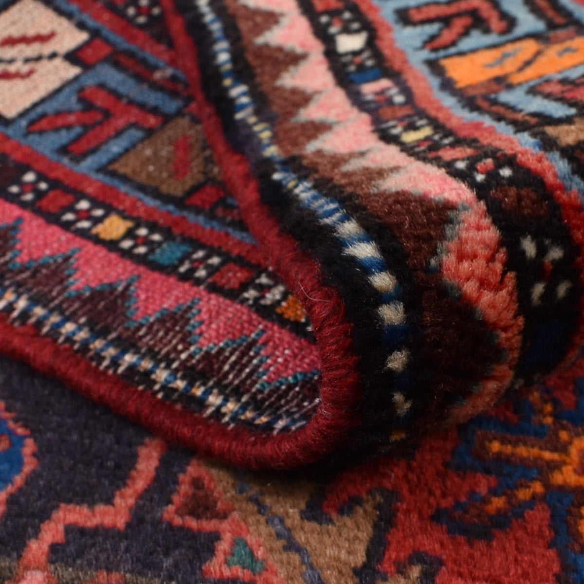 Tapis persan - Nomadic - 143 x 87 cm - rouge